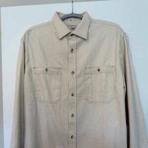 Banana Republic Cream Denim Shirt